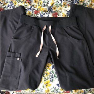 FIGs XS Charcoal Kade Bottoms, Like New